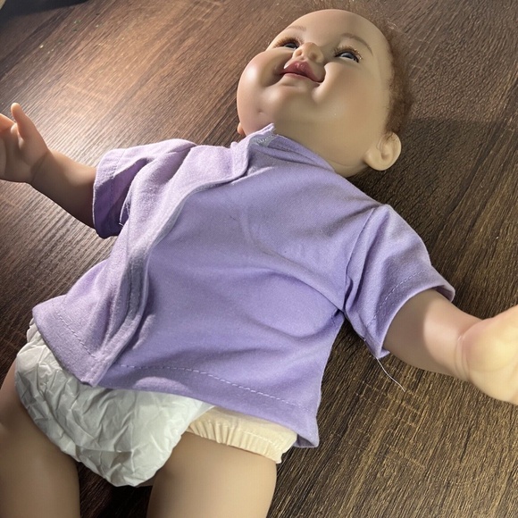 Real Newborn Doll - Ashton Drake Galleries : Savana By Ping Lau - Rare - HTF - Picture 10 of 16